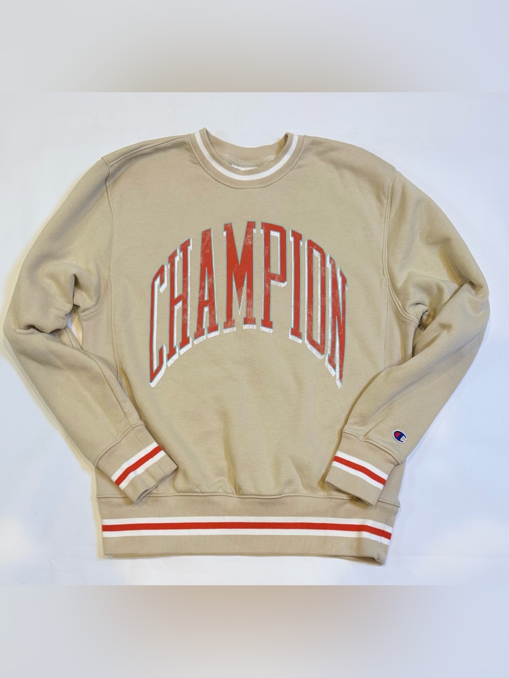 Champion Signature Contrast Crewneck Sweatshirt Small Unisex